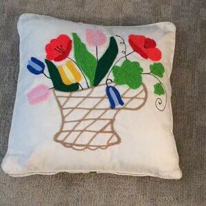 Nettle Creek  18" embroidered pillow cover